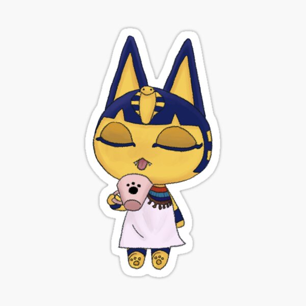 "Ankha Teatime" Sticker For Sale By Hollandsgrave | Redbubble