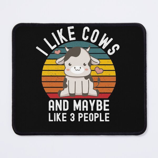 Item preview, I Like Cows And Maybe Like 3 People designed and sold by Club7Studios.