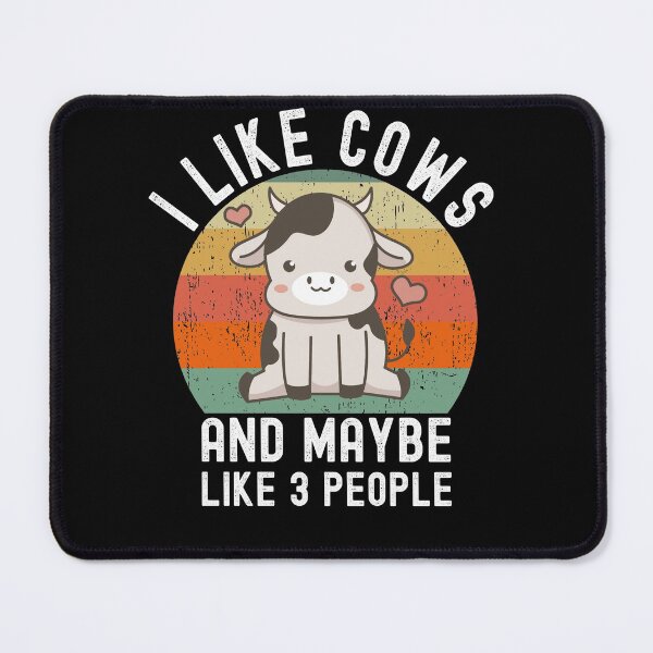 Item preview, I Like Cows And Maybe Like 3 People designed and sold by Club7Studios.