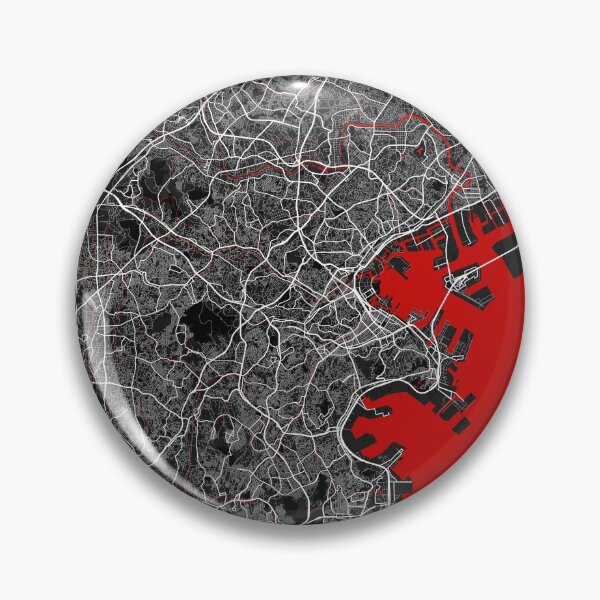 Item preview, Yokohama City Map of Japan - Oriental designed and sold by deMAP.