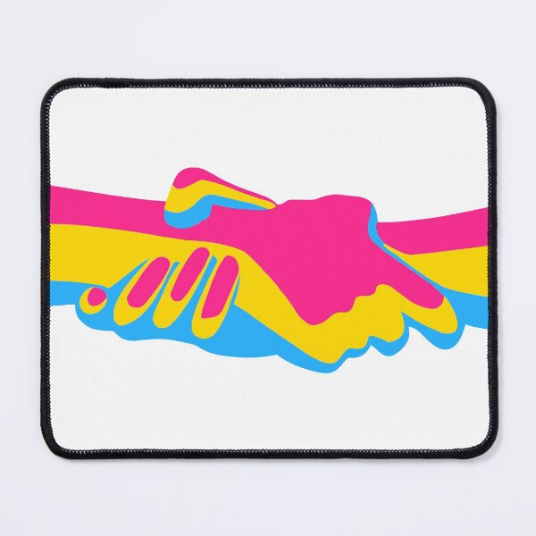Item preview, Pan flag on hands  designed and sold by DoesArtAndStuff.