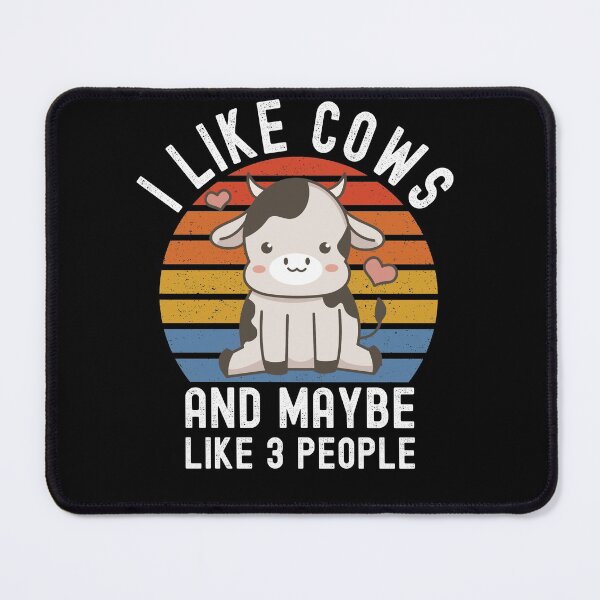 Item preview, I Like Cows And Maybe Like 3 People designed and sold by Club7Studios.