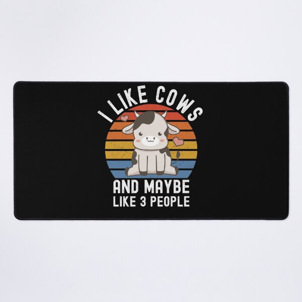 Item preview, I Like Cows And Maybe Like 3 People designed and sold by Club7Studios.