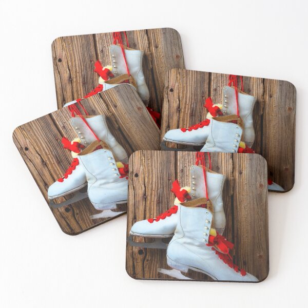 Item preview, White Ice Skates Still Life designed and sold by Garry Gay.
