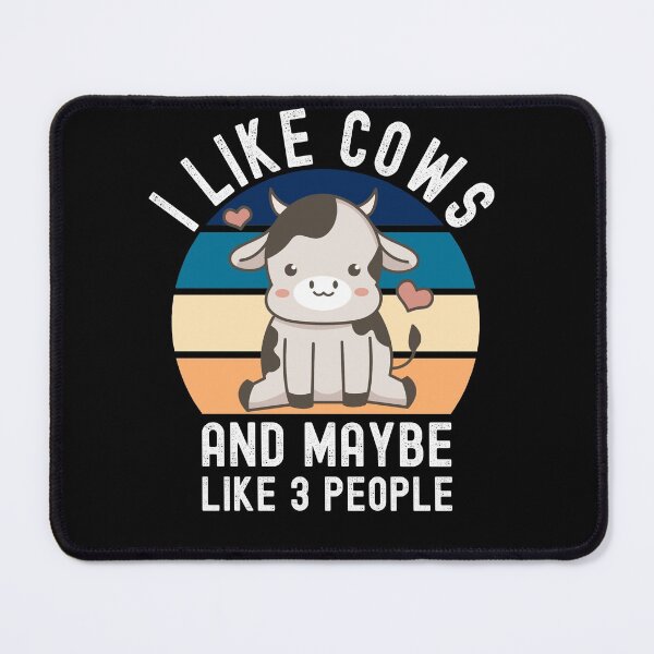 Item preview, I Like Cows And Maybe Like 3 People designed and sold by Club7Studios.