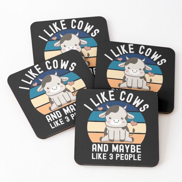 Item preview, I Like Cows And Maybe Like 3 People designed and sold by Club7Studios.