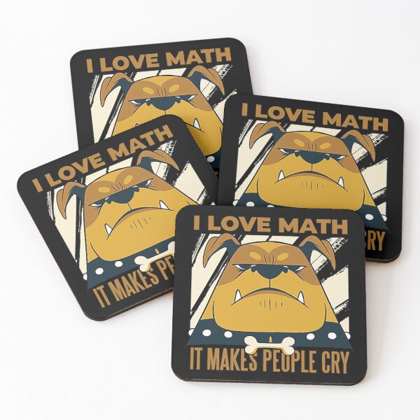 Item preview,  I Love Math – It Makes People Cry designed and sold by Ella1901.