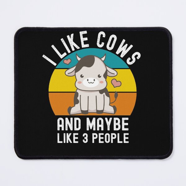 Item preview, I Like Cows And Maybe Like 3 People designed and sold by Club7Studios.