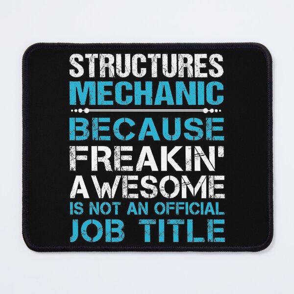 Item preview, Structures Mechanic T Shirt - Freaking Awesome Job Gift Item Tee designed and sold by oetate4774.
