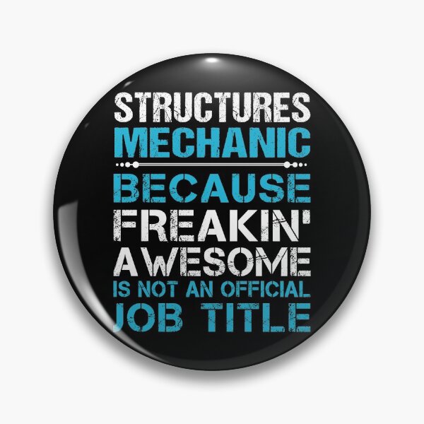 Item preview, Structures Mechanic T Shirt - Freaking Awesome Job Gift Item Tee designed and sold by oetate4774.