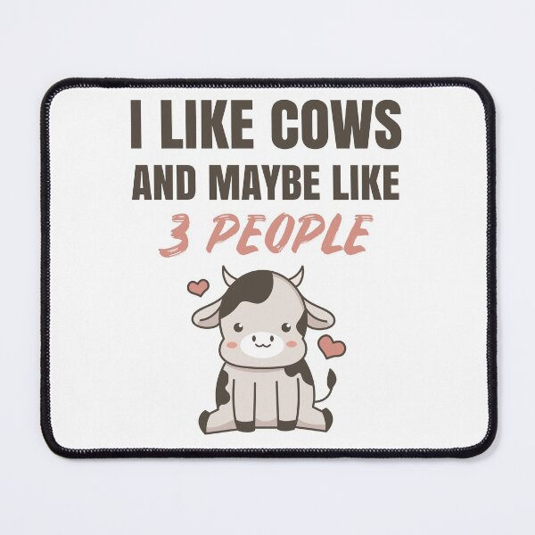 Item preview, I Like Cows And Maybe Like 3 People designed and sold by Club7Studios.