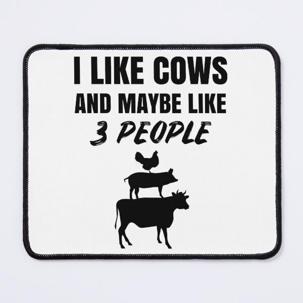 Item preview, I Like Cows And Maybe Like 3 People designed and sold by Club7Studios.