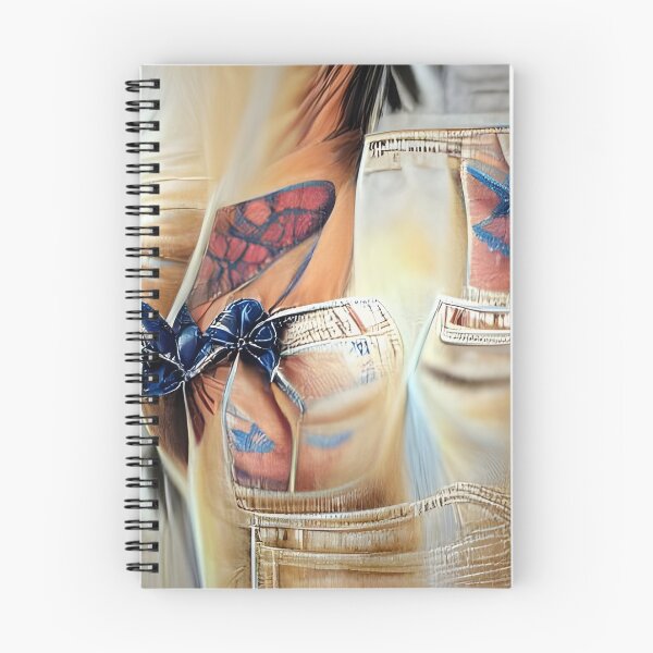 Item preview, Vintage Modern Denim Pattern Reaistic AI Generated Art designed and sold by Melissa Park.
