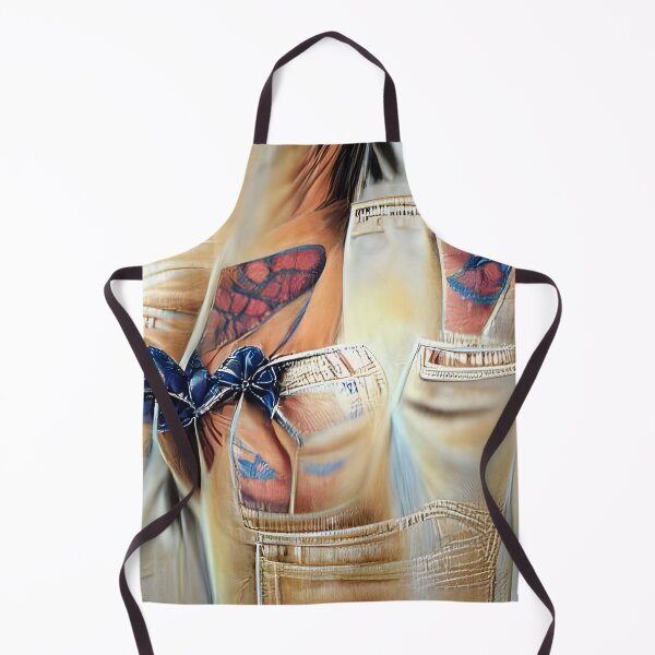 Item preview, Vintage Modern Denim Pattern Reaistic AI Generated Art designed and sold by Melissa Park.