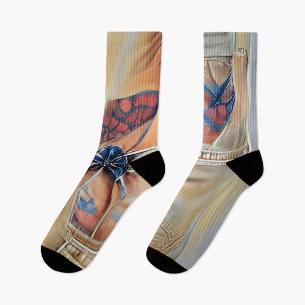 Item preview, Vintage Modern Denim Pattern Reaistic AI Generated Art designed and sold by Melissa Park.
