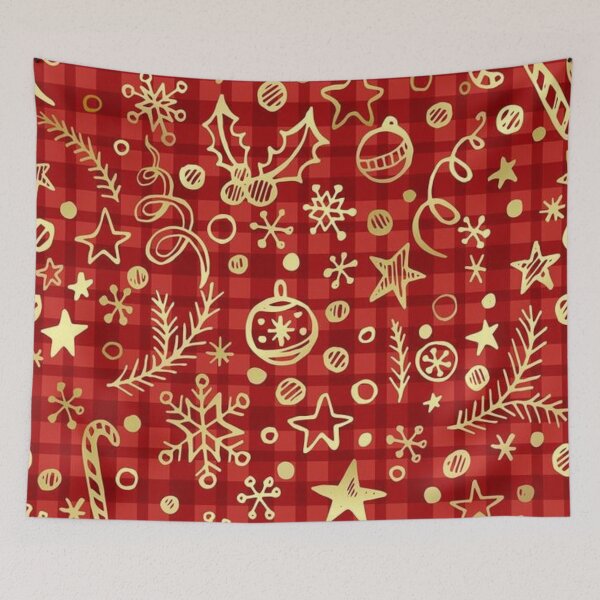 Item preview, Christmas mood in red background designed and sold by TrendyThings37.