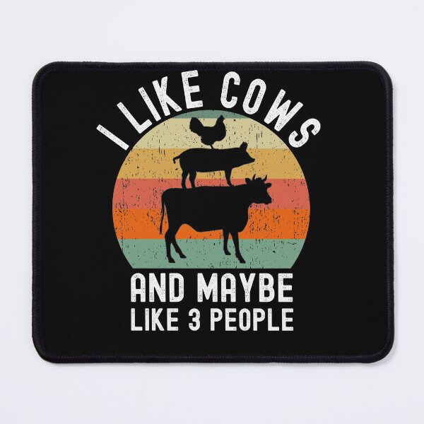 Item preview, I Like Cows And Maybe Like 3 People designed and sold by Club7Studios.