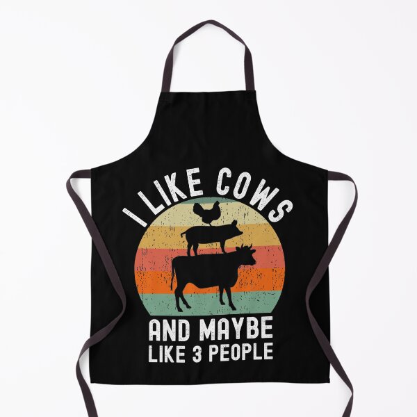 Item preview, I Like Cows And Maybe Like 3 People designed and sold by Club7Studios.