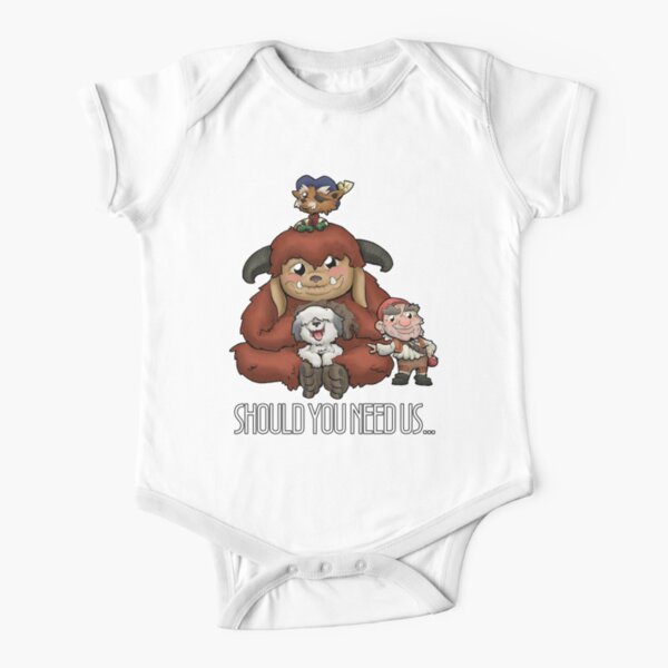 Should you need us... Short Sleeve Baby One-Piece