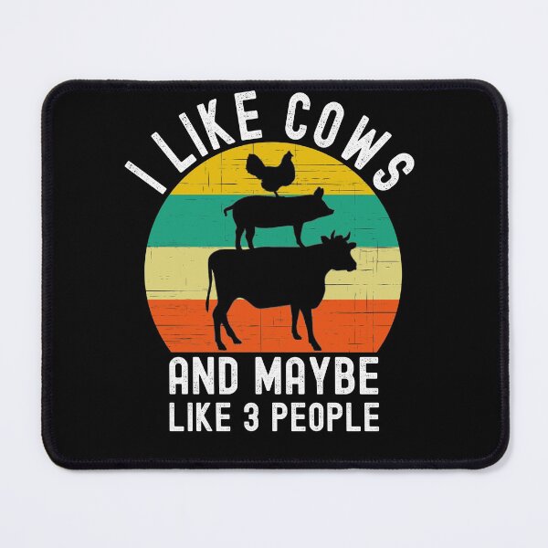 Item preview, I Like Cows And Maybe Like 3 People designed and sold by Club7Studios.