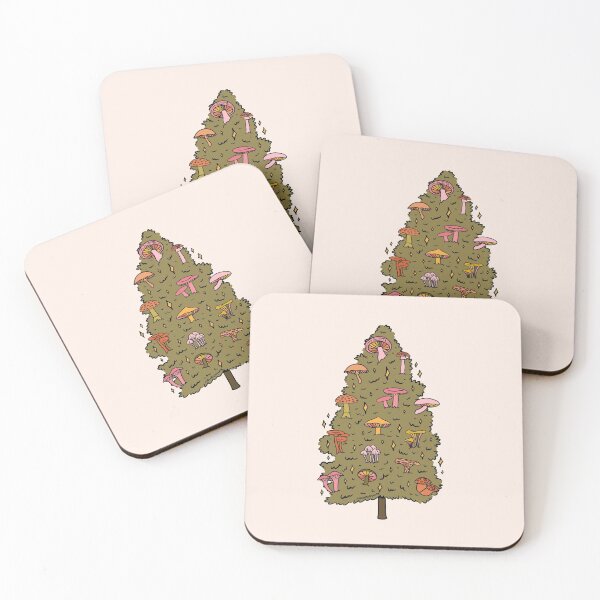 Item preview, Mushroom Christmas Tree designed and sold by doodlebymeg.