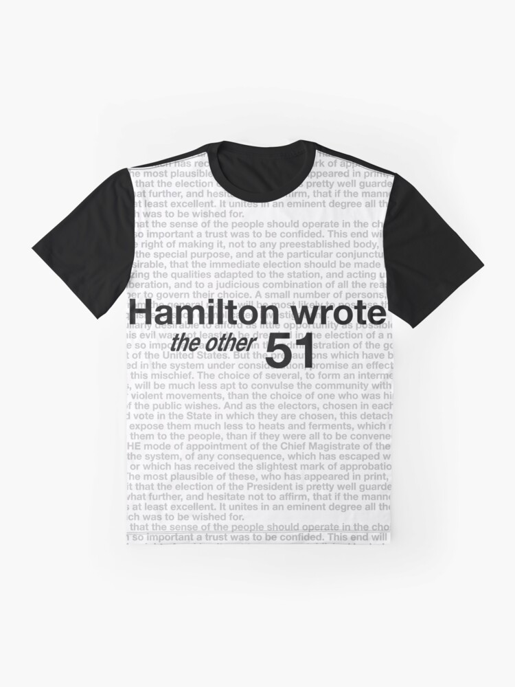 ""Hamilton Wrote the Other 51" LinManuel Miranda Hamilton Musical