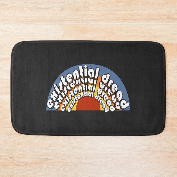 Item preview, Existential Dread Retro Vintage Existential Ironic Rainbow designed and sold by Delightfully Cynical.