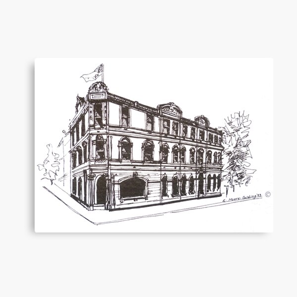 Item preview, Kensington/Flemington, Melbourne Victoria. Doutta Galla Hotel, Racecourse Rd. Flemington. designed and sold by Elizabeth Moore Golding.