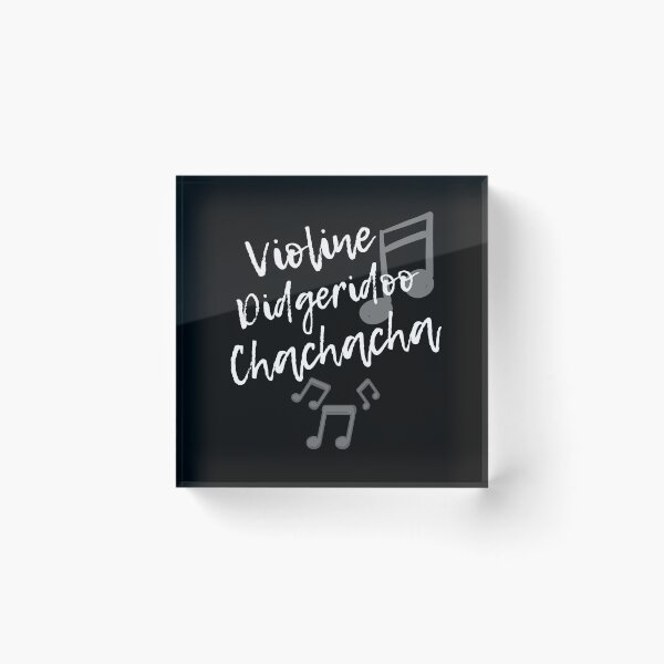 Item preview, VIOLIN DIDGERIDOO CHACHACHA // music dance instruments style mix designed and sold by ONLY-E-DE.
