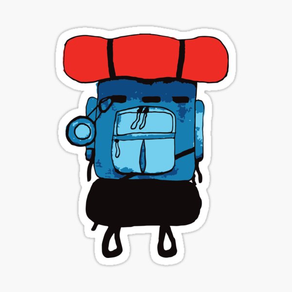 Backpacker Sticker