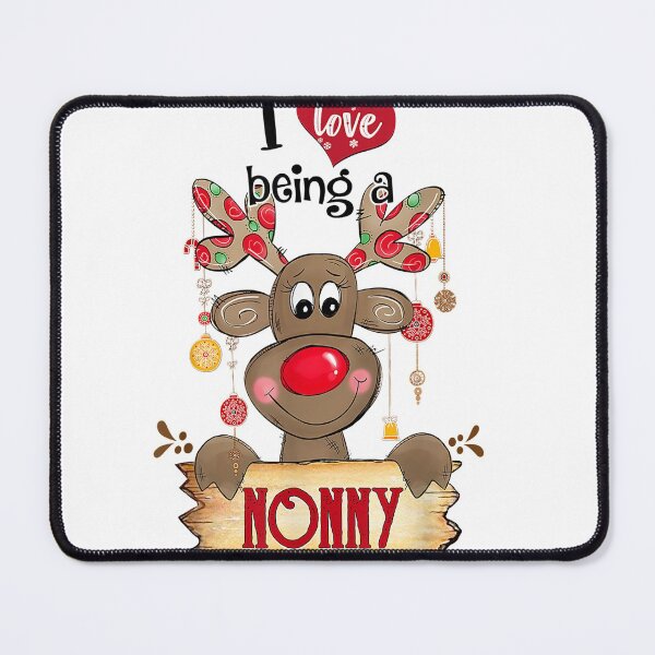 Item preview, I Love Being A Nonny Reindeer - Grandma Gift T-Shirt designed and sold by AppenzellerBal.