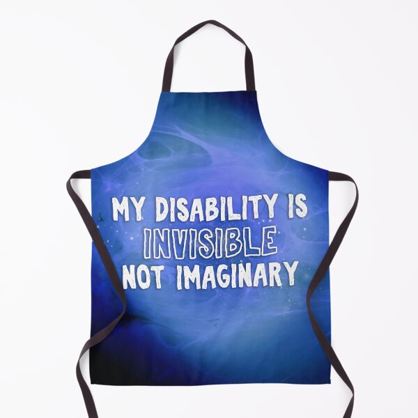 Item preview, Sapphire Galaxy: Invisible Disability designed and sold by PrettySickArt.