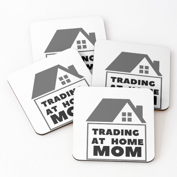 Item preview, Trading at home mom- Funny -Unique -Gift for stock market, crypto, options trader, forex traders and day traders  designed and sold by TradingTeesKids.