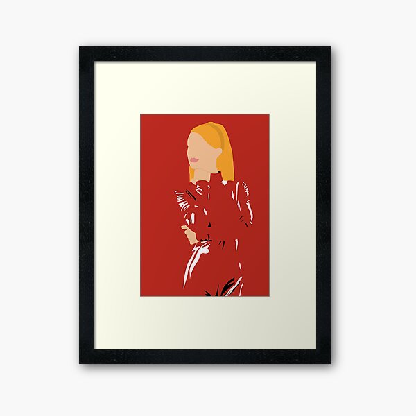 Britney Spears Pantone Oops I did it again Framed Art Print