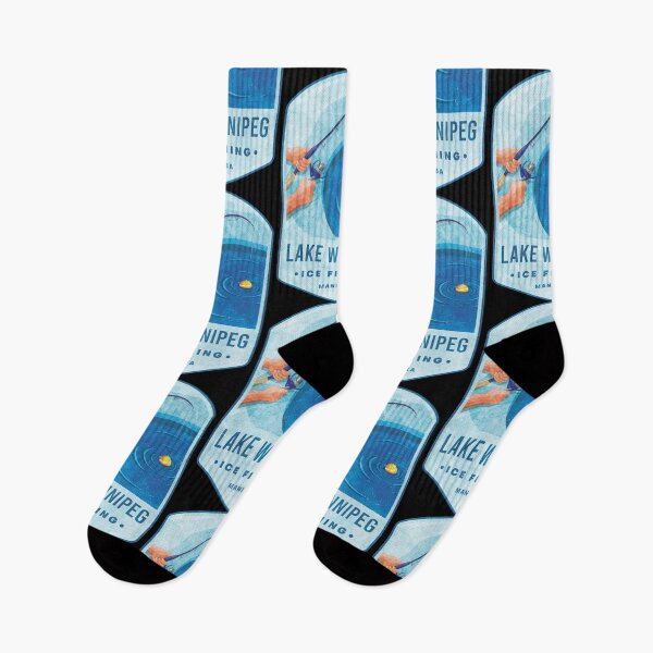 Item preview, Lake Winnipeg Ice Fishing Manitoba designed and sold by JordanHolmes.