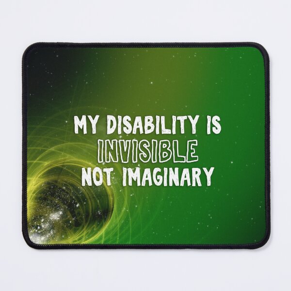 Item preview, Emerald Nebula: Invisible Disability designed and sold by PrettySickArt.