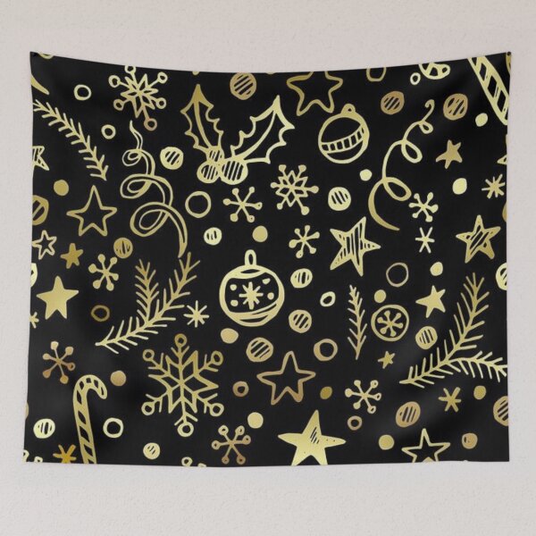 Item preview, Christmas mood in black background designed and sold by TrendyThings37.
