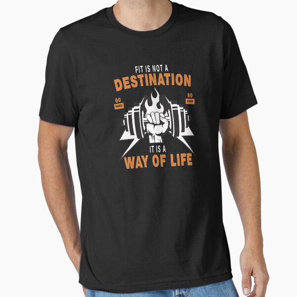 Item preview, Fitness is not destination it is a way of life designed and sold by Sweet Tee.