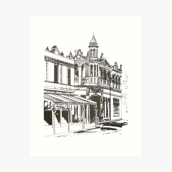 Item preview, Kensington, Melbourne Victoria.  Bellair St ©  designed and sold by Elizabeth Moore Golding.
