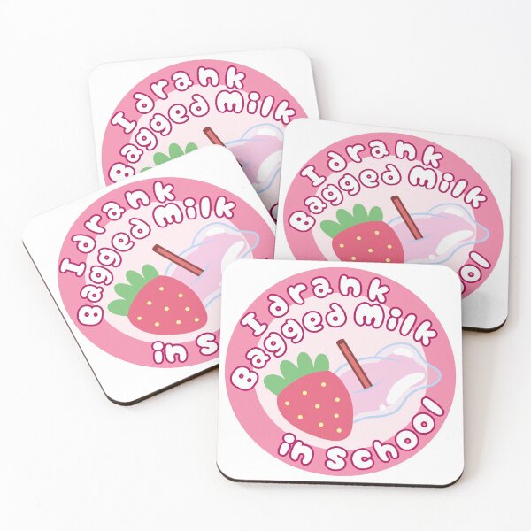 Item preview, I drank bagged strawberry milk in school designed and sold by Tensoserensei.