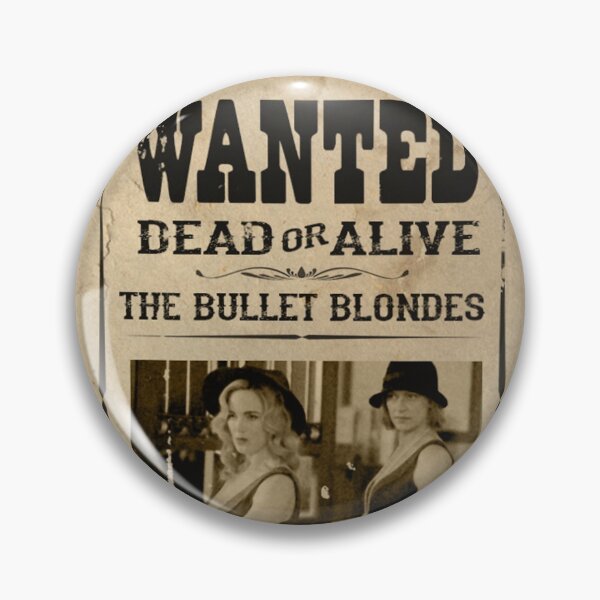 Item preview, The Bullet Blondes Wanted Poster designed and sold by NoctiferShop.