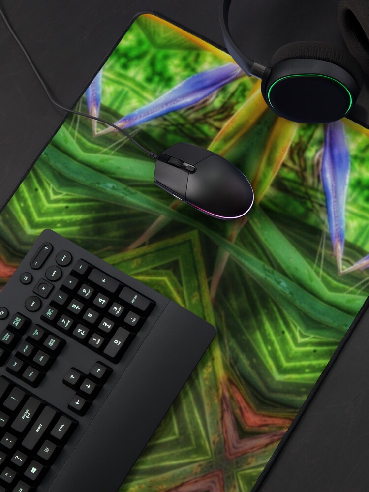 Thumbnail 4 of 5, Mouse Pad, Kaleidoscope Yuba designed and sold by kinkatstyle.