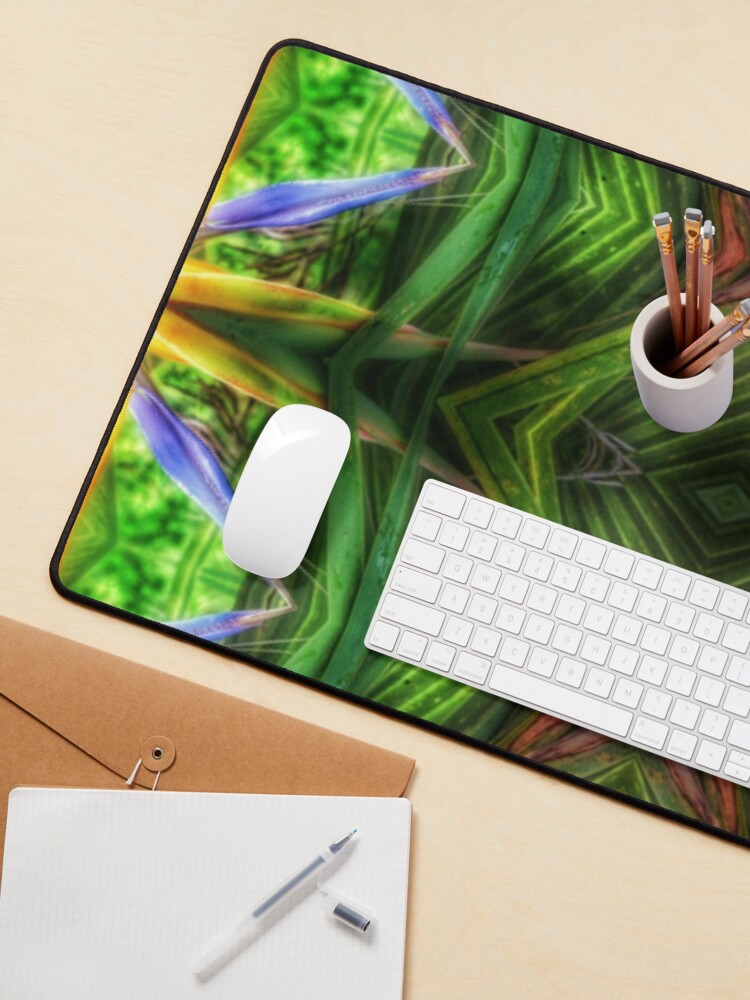 Thumbnail 3 of 5, Mouse Pad, Kaleidoscope Yuba designed and sold by kinkatstyle.