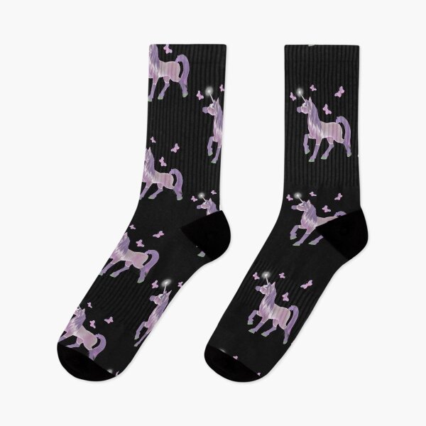 Item preview, Unicornio lilic y mariposas designed and sold by LoneAngel.