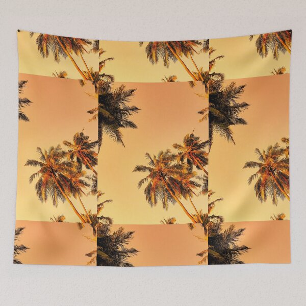 Item preview, Golden Sunset Palm Trees designed and sold by newburyboutique.