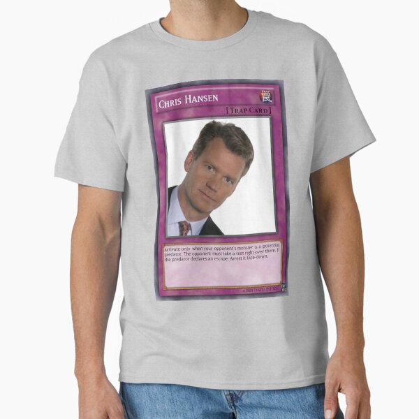 Vista previa del artículo con la obra «Tarjeta de trampa de Chris Hansen», diseñado y vendido por ecooley414.