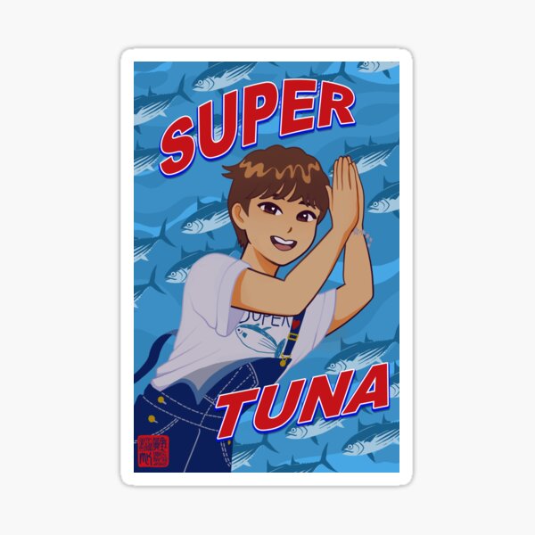 Artikel-Vorschau von SUPER THUNFISCH, designt und verkauft von mkdraws.