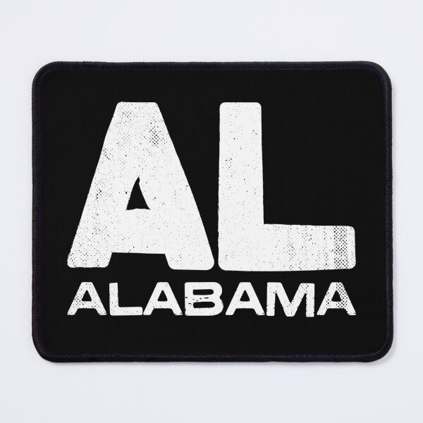 Item preview, AL Alabama Vintage Typography designed and sold by Creatively Torn.