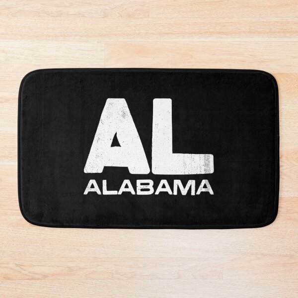 Item preview, AL Alabama Vintage Typography designed and sold by Creatively Torn.