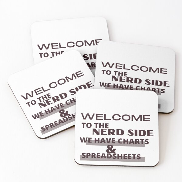 Item preview, Welcome to the nerd side - Funny -Unique -Gift for stock market, crypto, options trader, forex traders and day traders  designed and sold by TradingTeesKids.